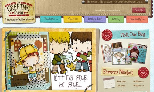 The Greeting Farm kid web design