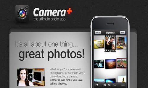 Camera iphone web design