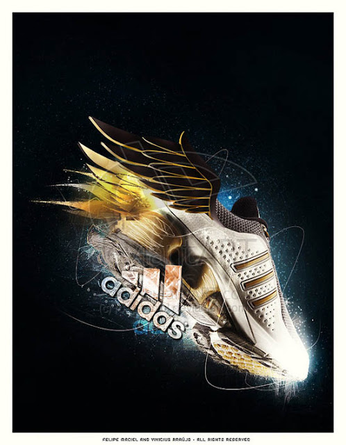 adidas shoe advertisement