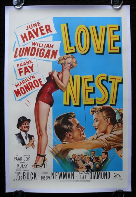 Love Nest retro movie poster