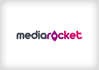 mediarocket logo design
