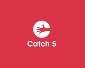 catch five logo design