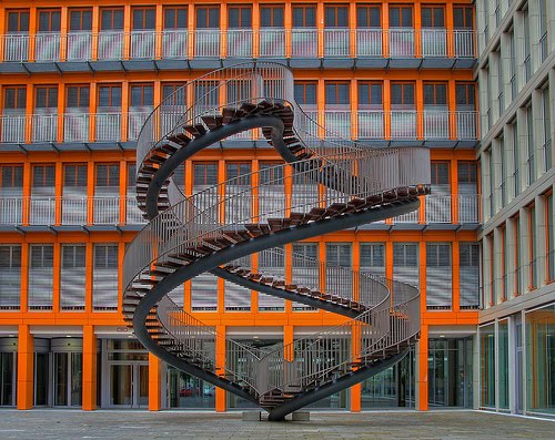 KPMG Building Munich stairs photo