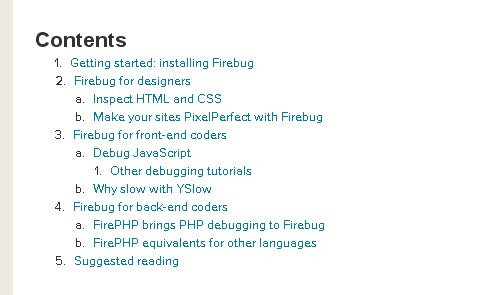 Build Better Pages With Firebug
