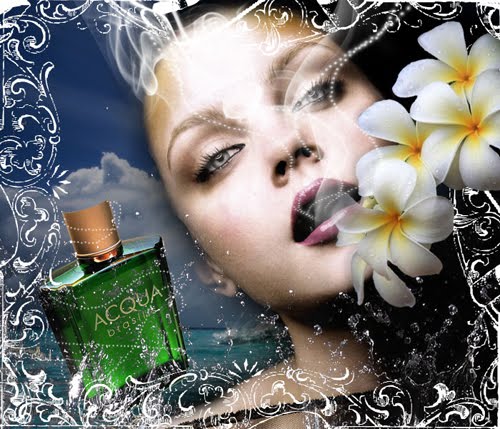 Design a Stunning French Perfume Advert Poster