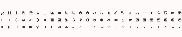 Collection of Mini Icon Sets