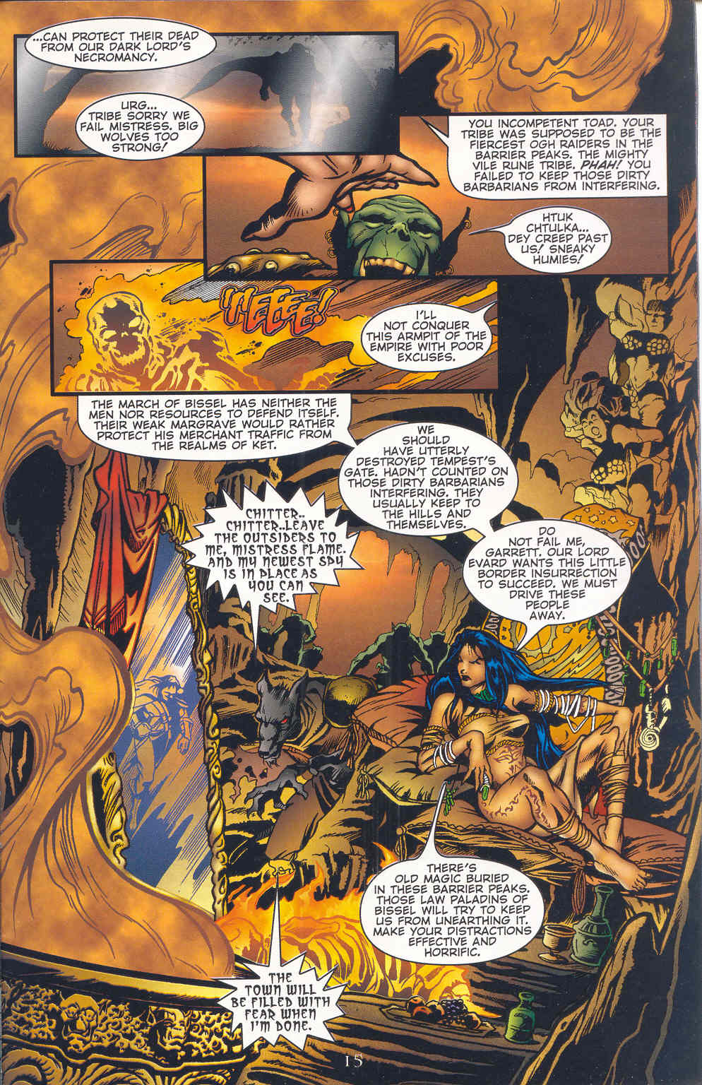 Read online Dungeons & Dragons: Tempests Gate comic -  Issue #1 - 16