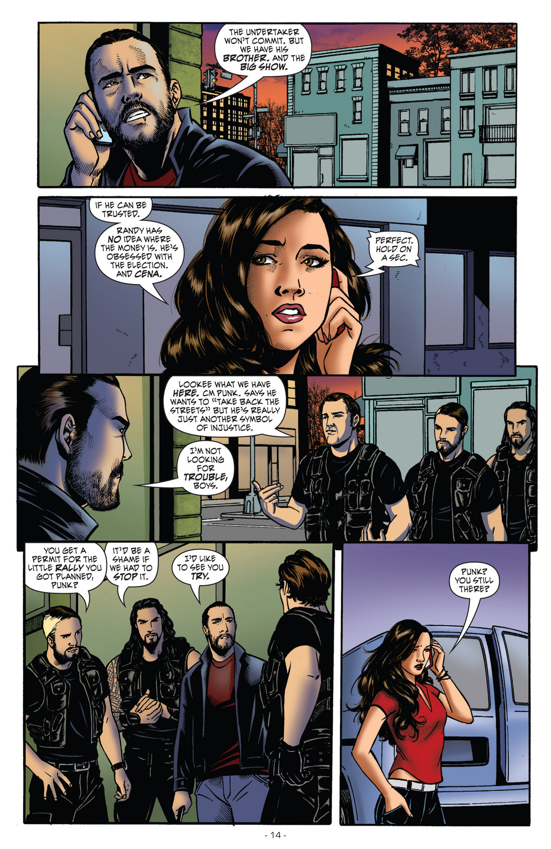 Read online WWE Superstars comic -  Issue #1 - 16