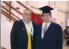 Dr. Francisco Carruitero Lecca junto a su alumno del Doctorado en Derecho