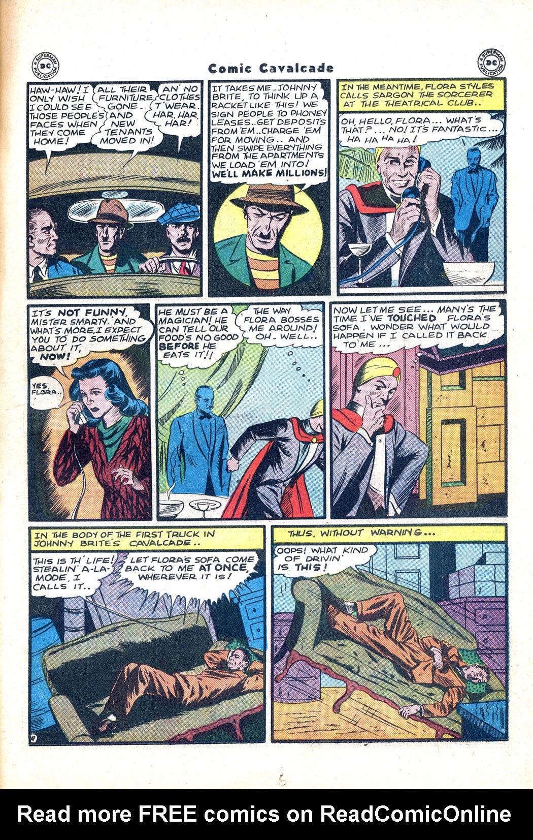 Read online Comic Cavalcade comic -  Issue #14 - 57