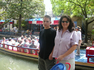 Bryan and Carrie on the River Walk