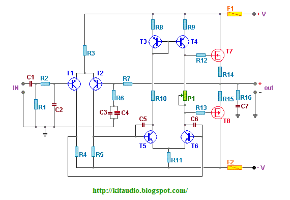 diagram.gif (image) | Audio amplifier, Amplifier, Stereo amplifier