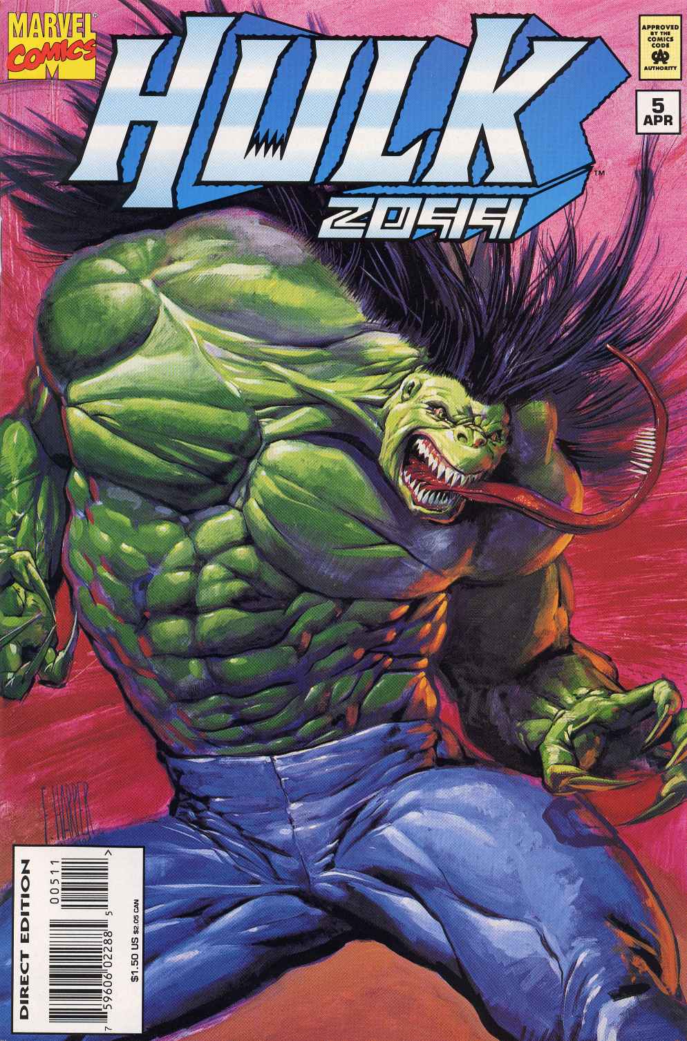 Read online Hulk 2099 comic -  Issue #5 - 1