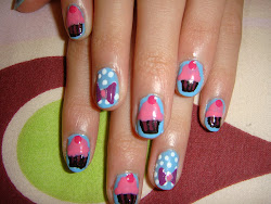 cupcake nail designs nails