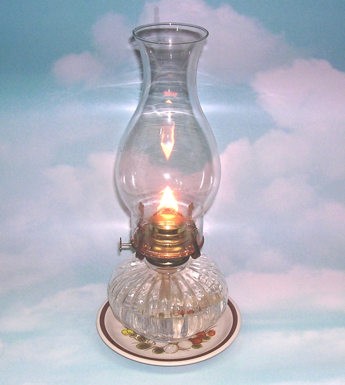 Living Prepared Oil Lamp Safety Modification