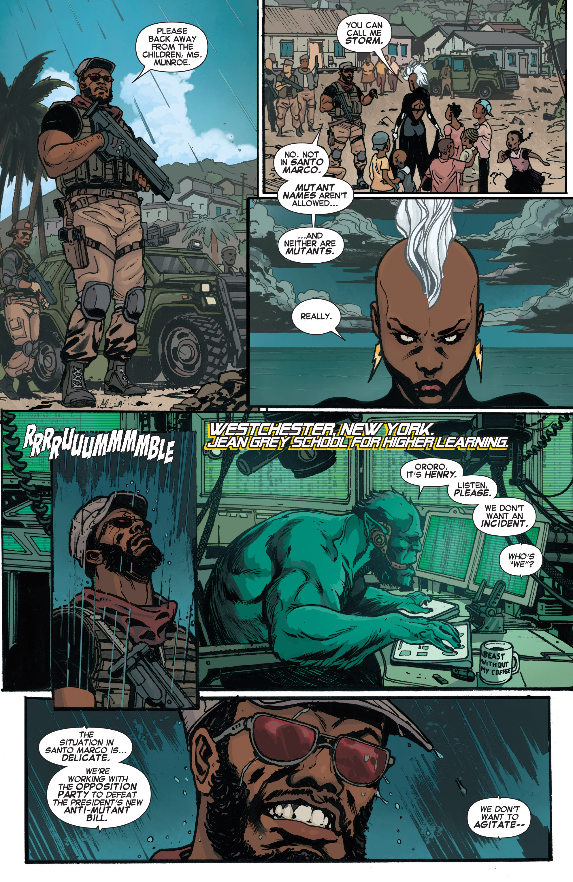 Read online Storm comic -  Issue #1 - 7