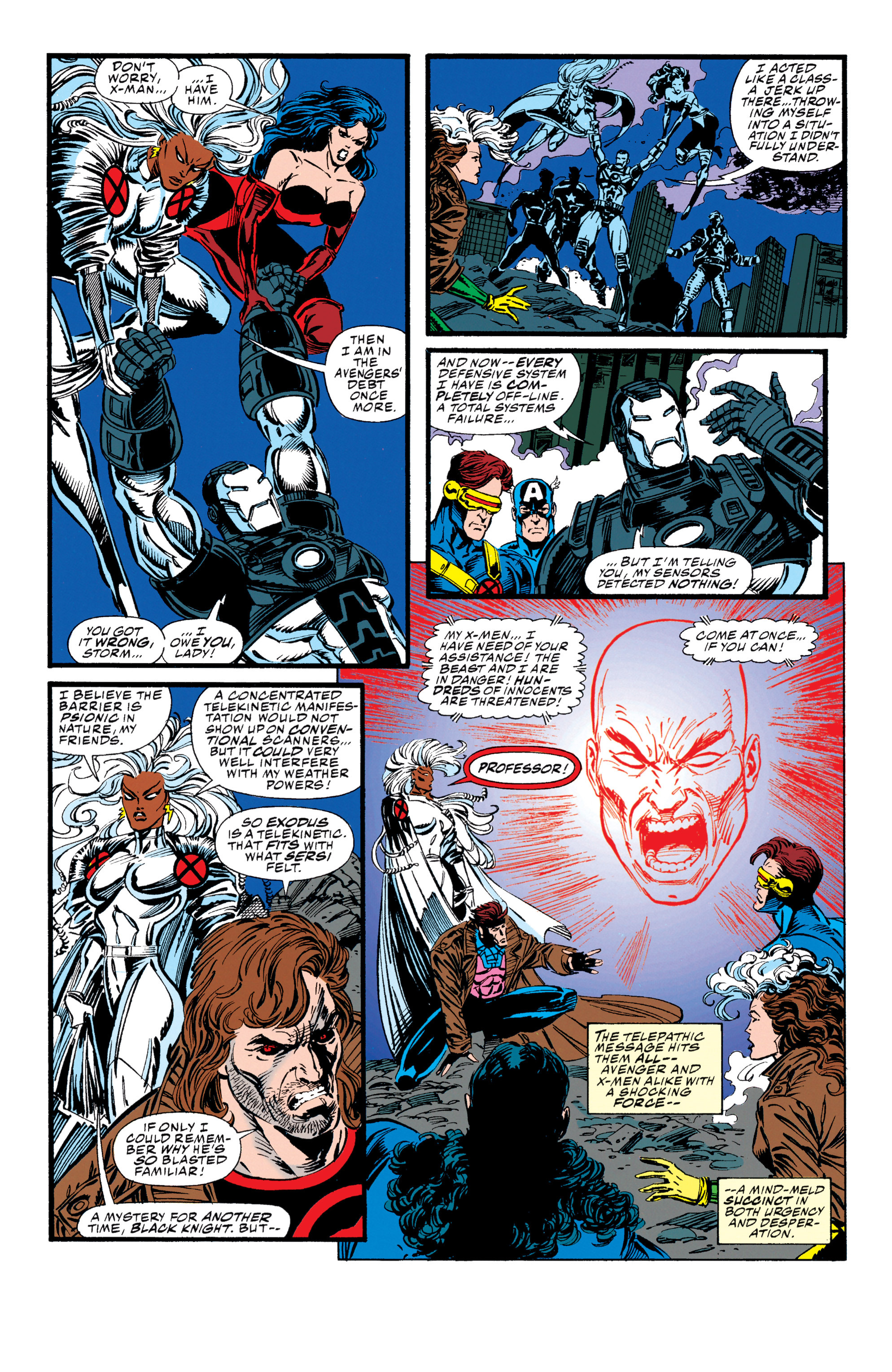 Read online Avengers: Avengers/X-Men - Bloodties comic -  Issue # TPB (Part 1) - 100