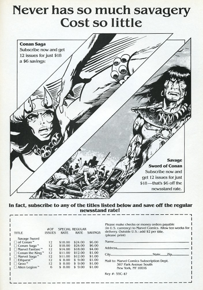 Read online The Savage Sword Of Conan comic -  Issue #144 - 67