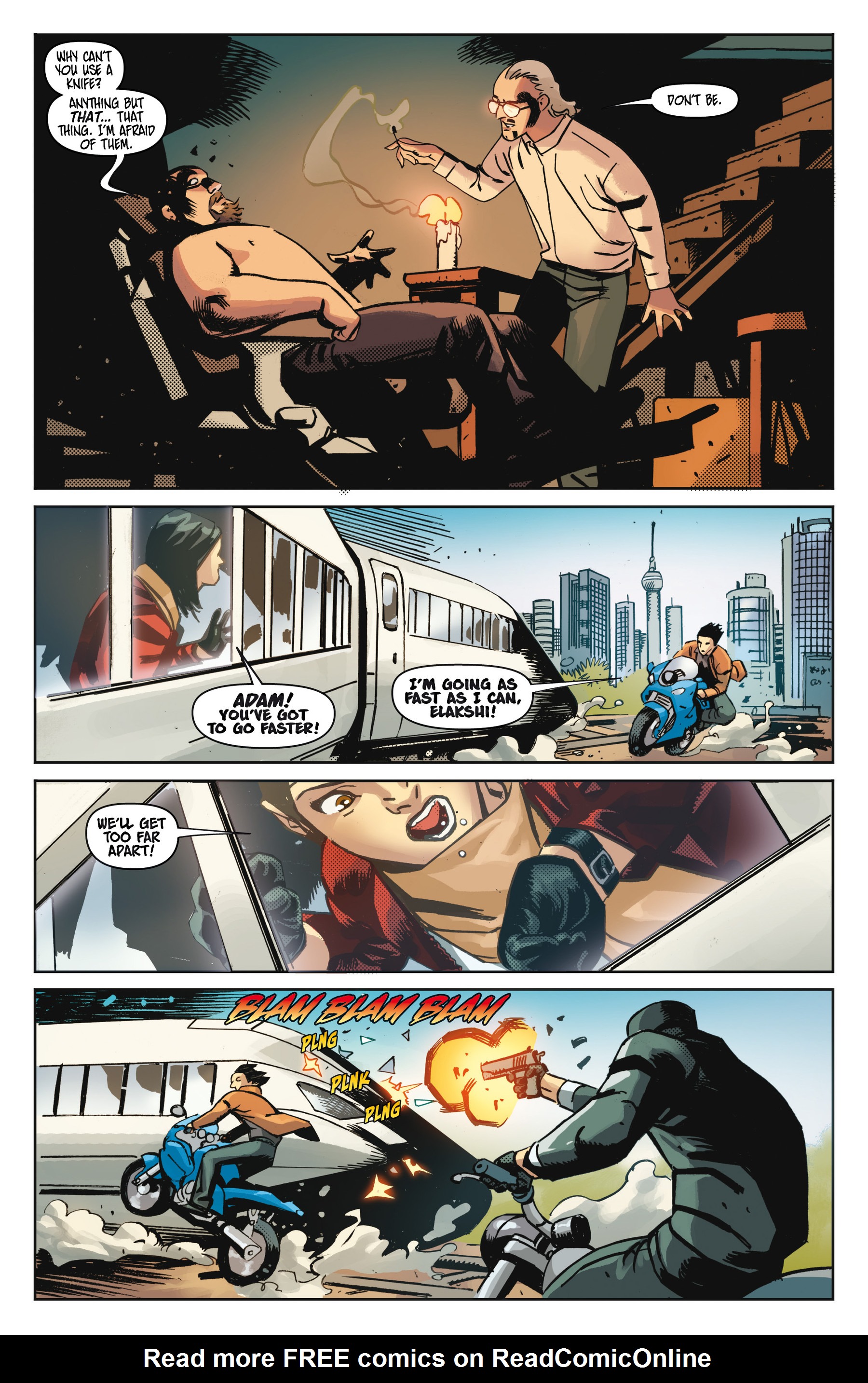Read online Strangelands comic -  Issue #1 - 6