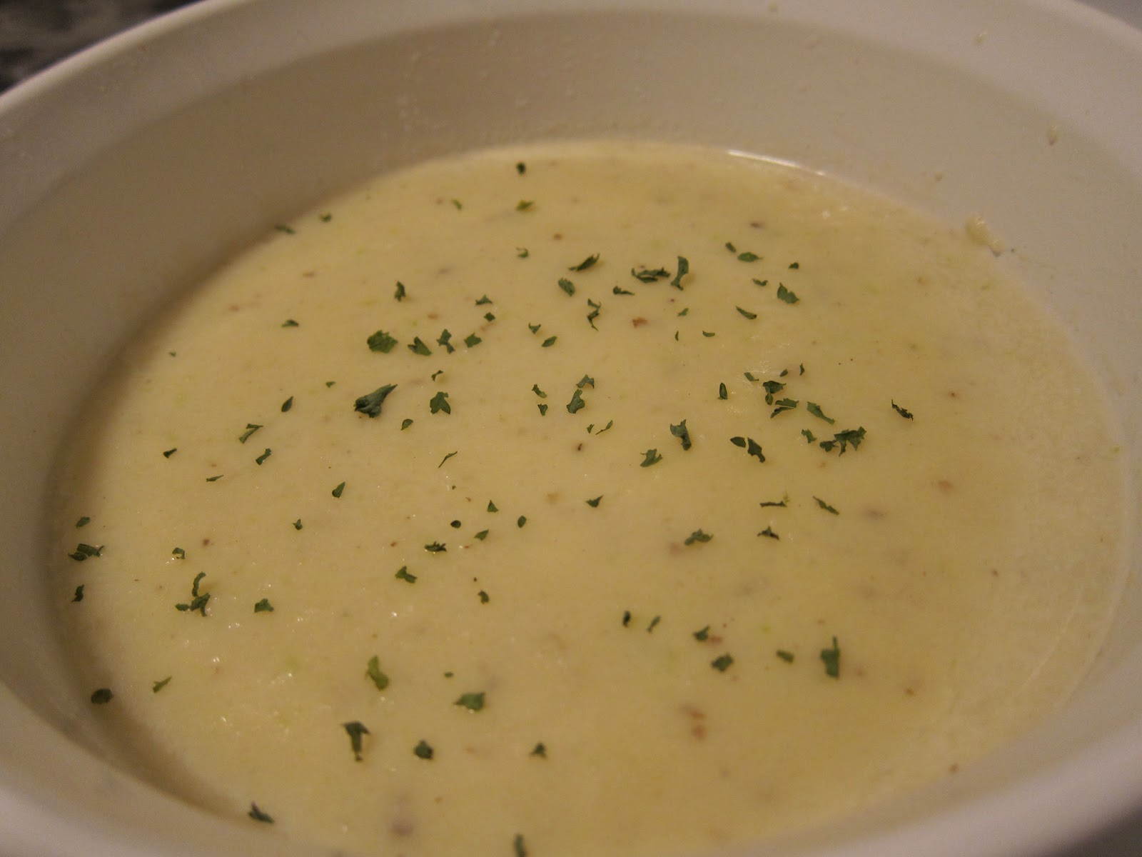 Everything Tasty Cauliflower Stilton Cheese Soup