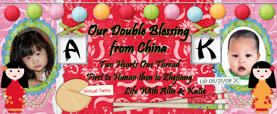 Our Double Blessing From China
