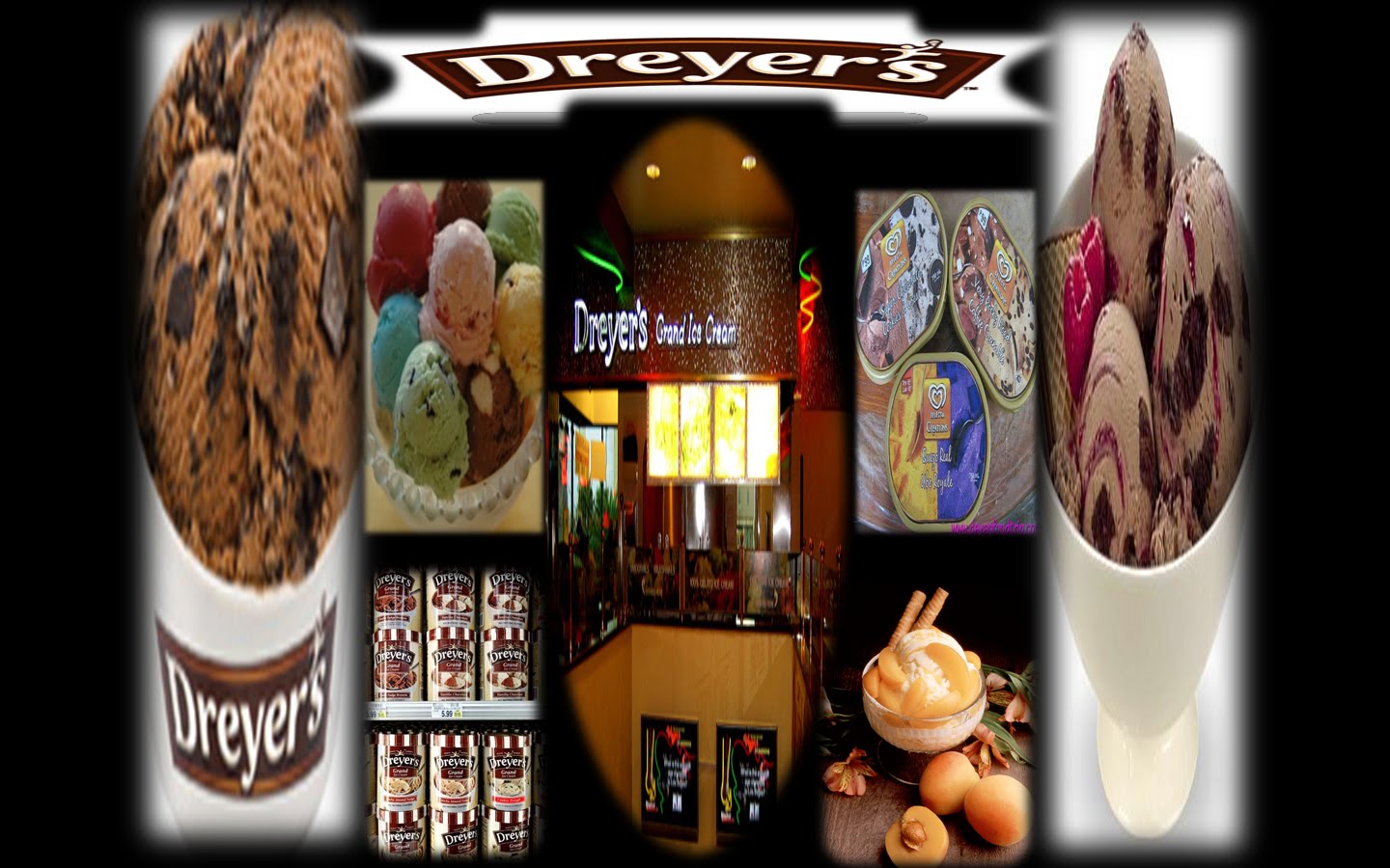 Variation of IceCream Dreyer's Grand Ice Cream