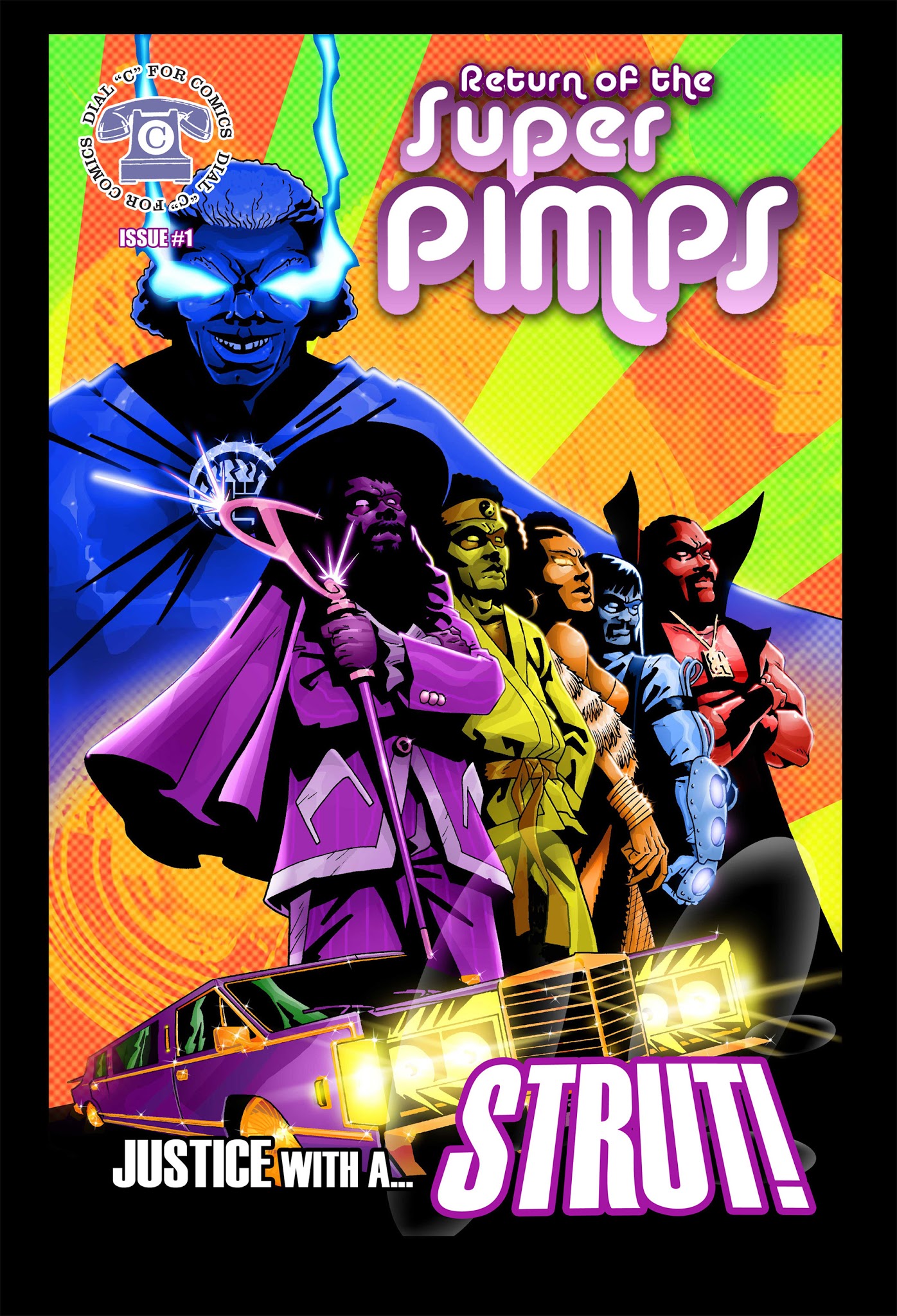 Read online Return of the Super Pimps comic -  Issue #1 - 1