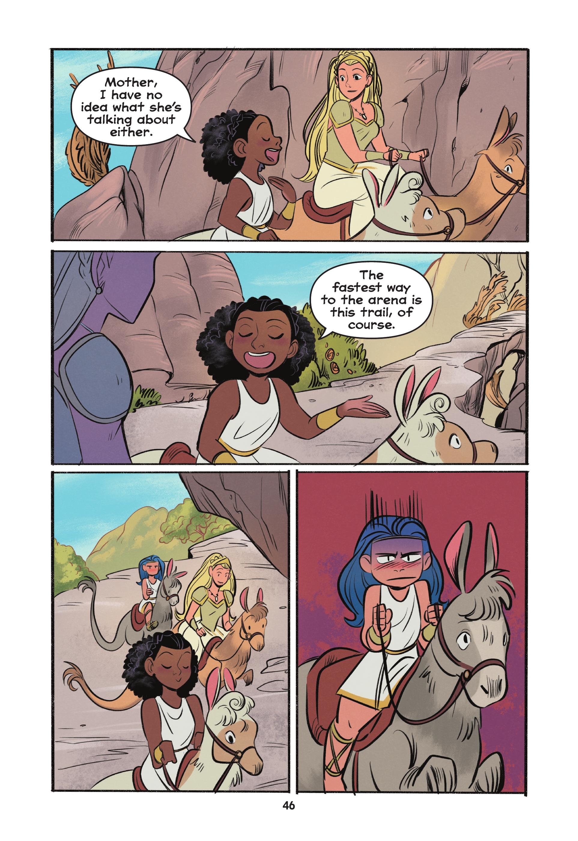 Read online Diana and Nubia: Princesses of the Amazons comic -  Issue # TPB (Part 1) - 44