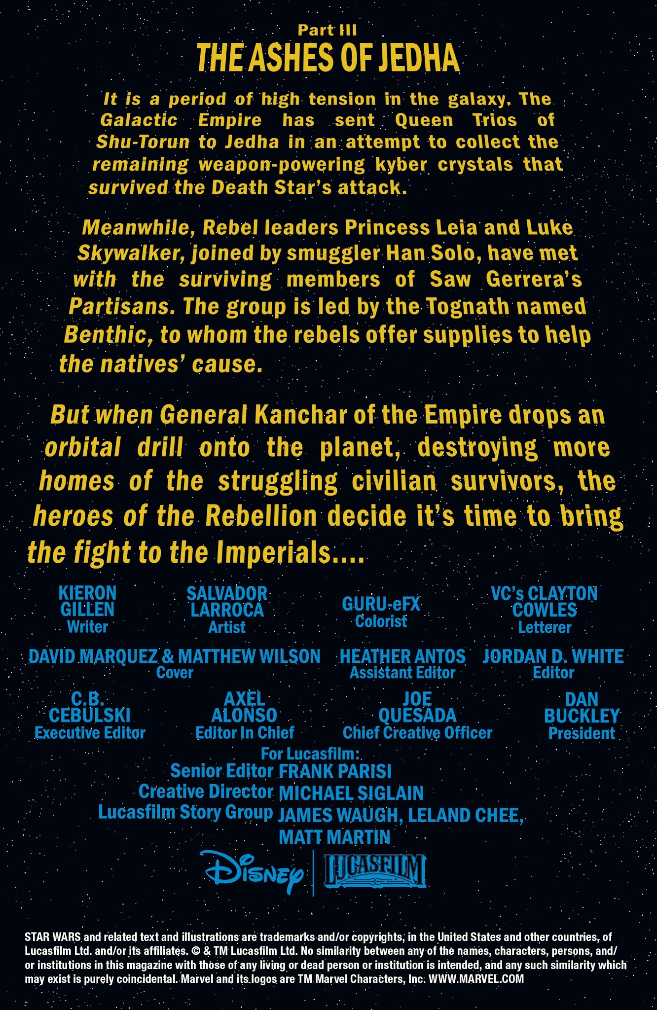 Read online Star Wars (2015) comic -  Issue #40 - 2