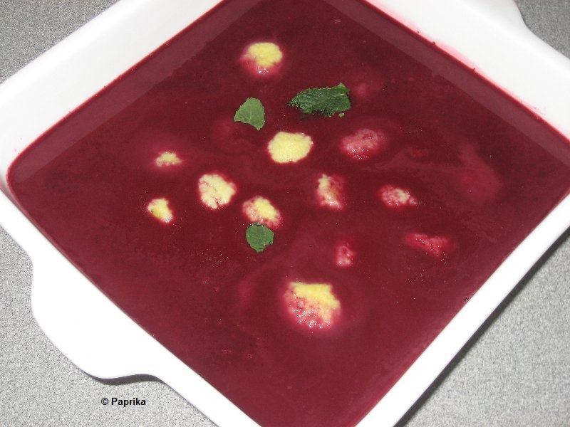 Paprikas Küchenblog: Holundersuppe