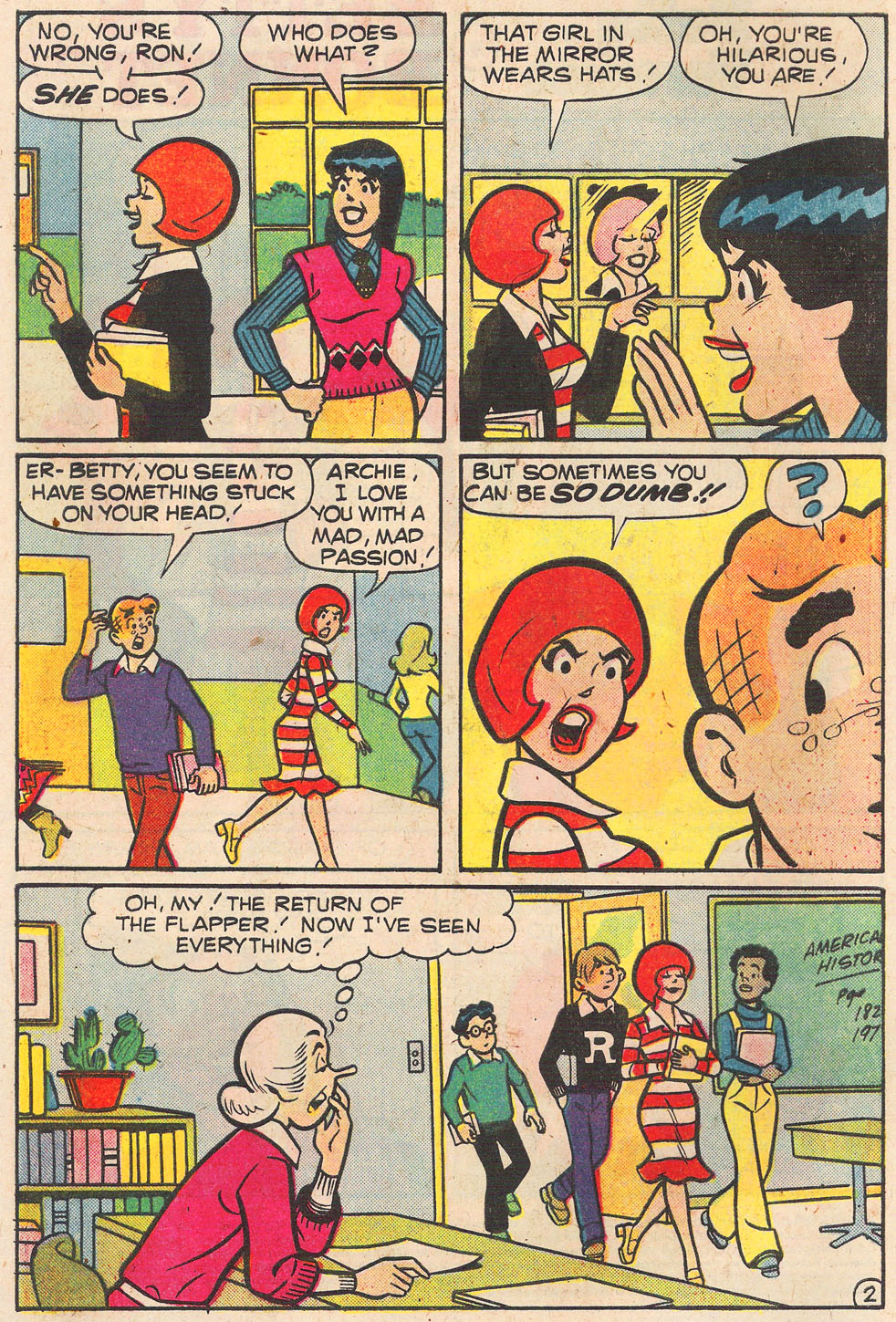 Read online Archie's Girls Betty and Veronica comic -  Issue #256 - 4