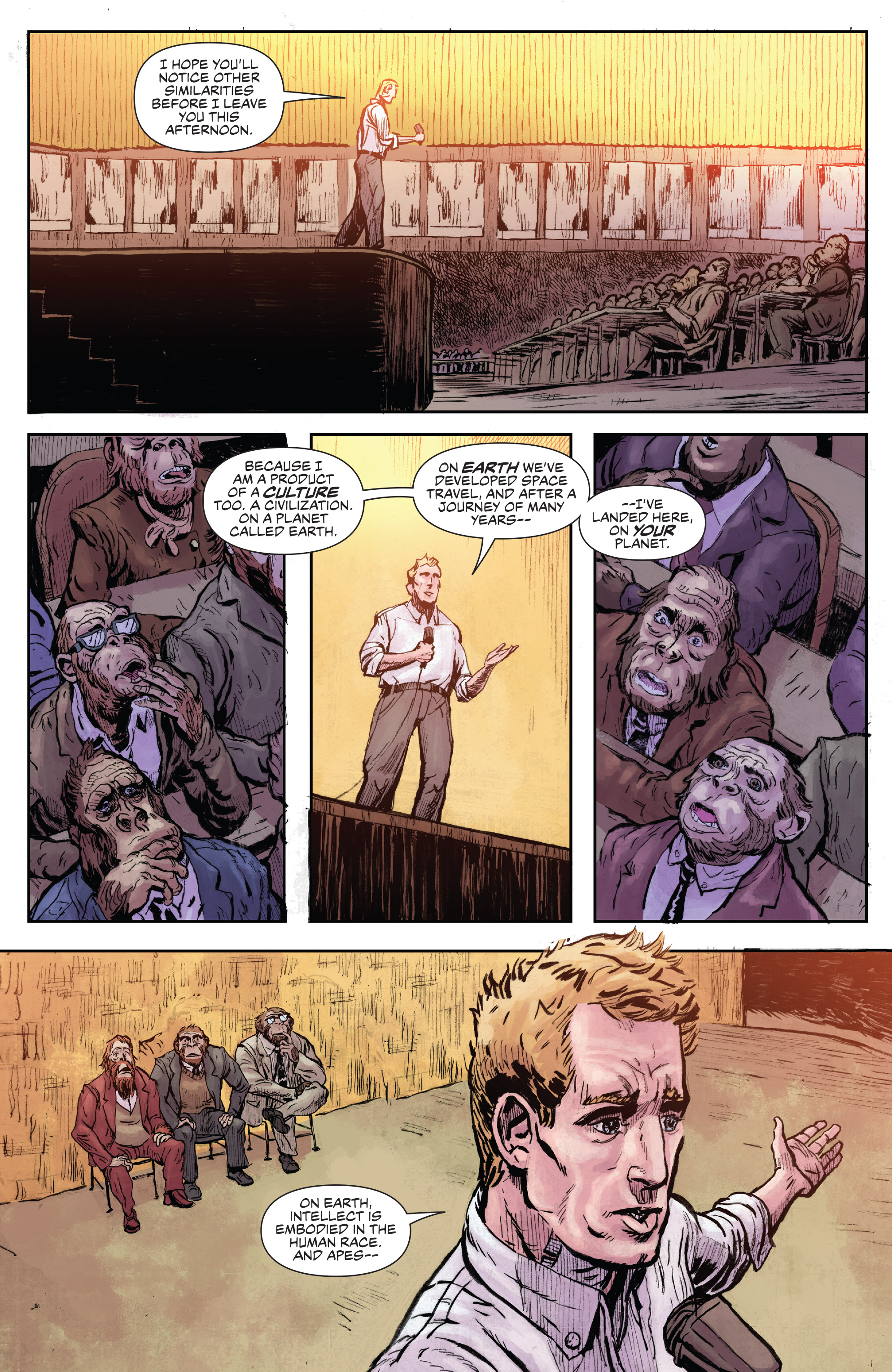 Read online Planet of the Apes Visionaries comic -  Issue # TPB - 79