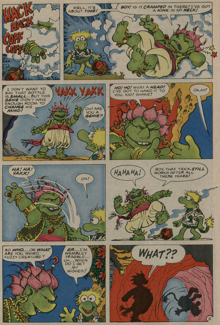 Read online Fraggle Rock comic -  Issue #5 - 8