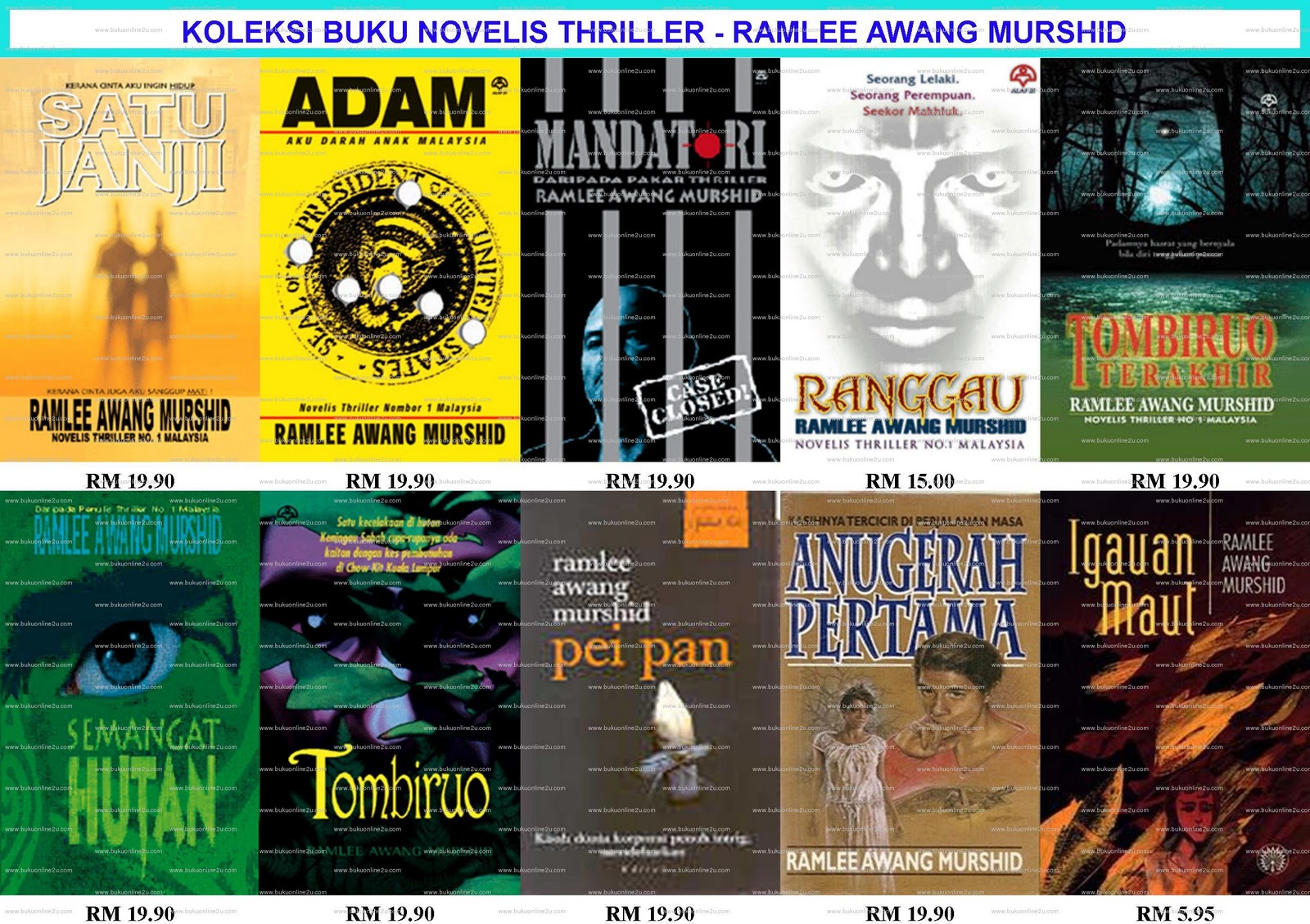Beli Buku Online: Novel Ramlee Awang Murshid - Alaf 21