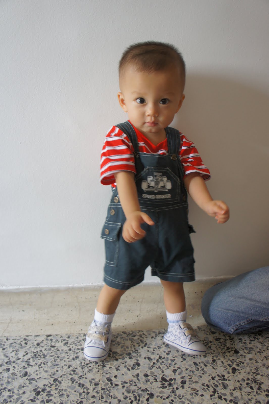 QiyuanQuiddlings 1yearold standing poses