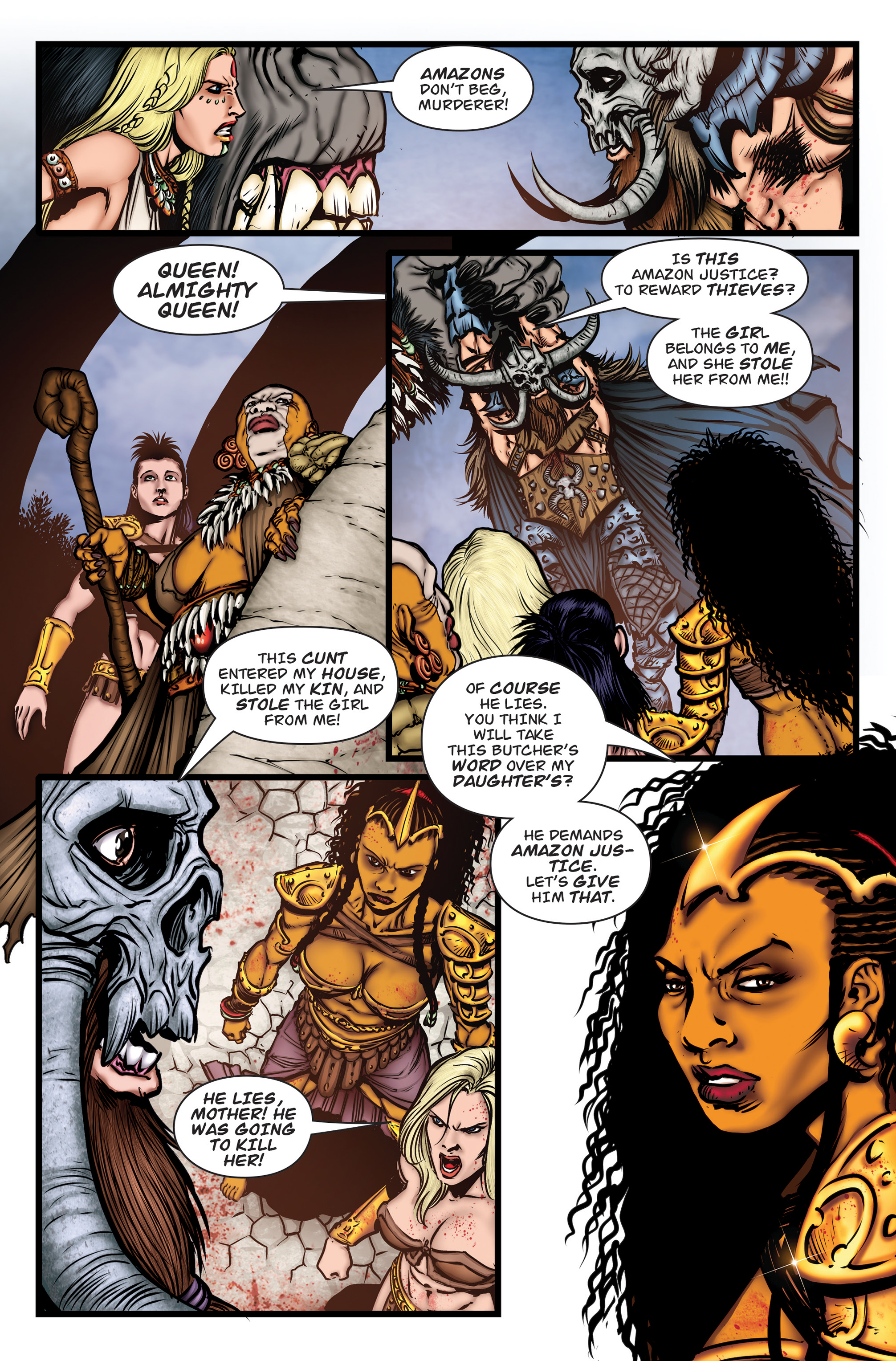 Read online Arhian: Head Huntress comic -  Issue #5 - 28