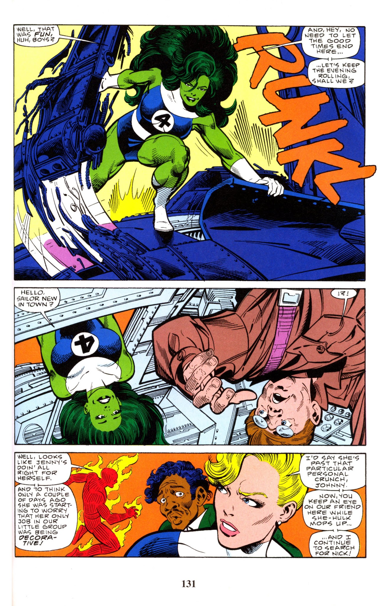 Read online Fantastic Four Visionaries: John Byrne comic -  Issue # TPB 8 - 132