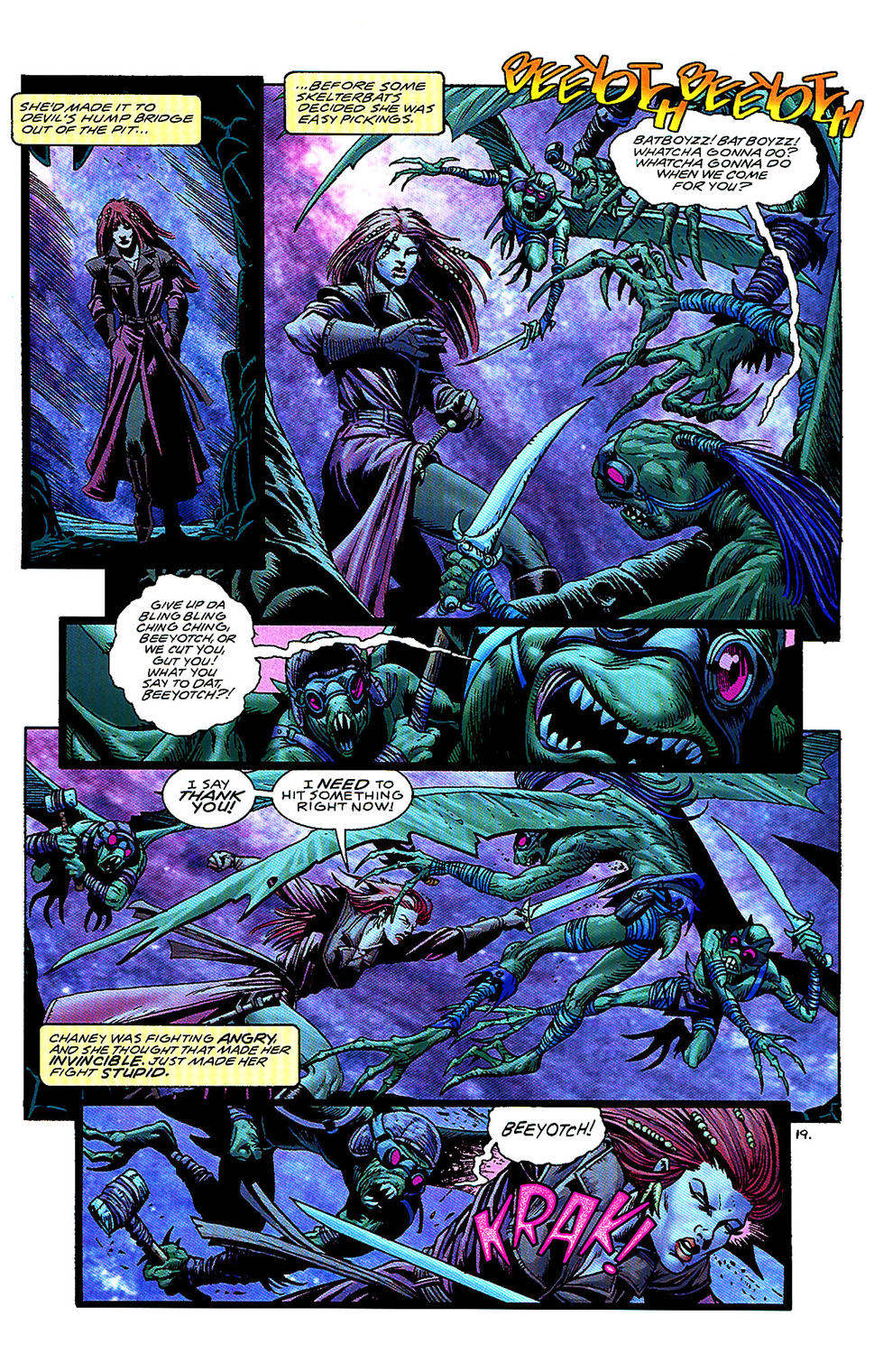 Read online Grimjack: Killer Instinct comic -  Issue #4 - 21