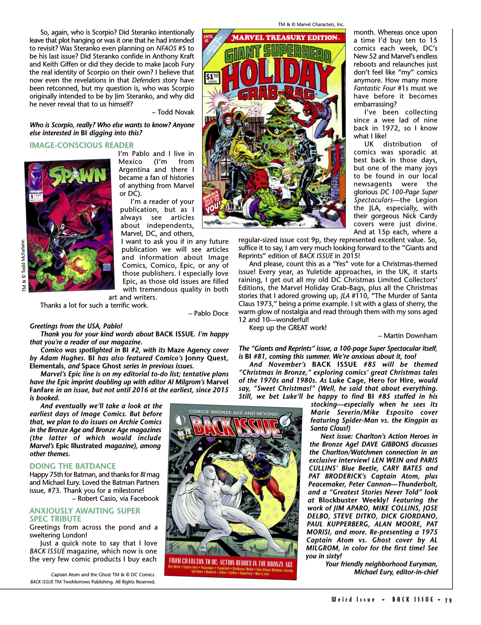 Read online Back Issue comic -  Issue #78 - 80