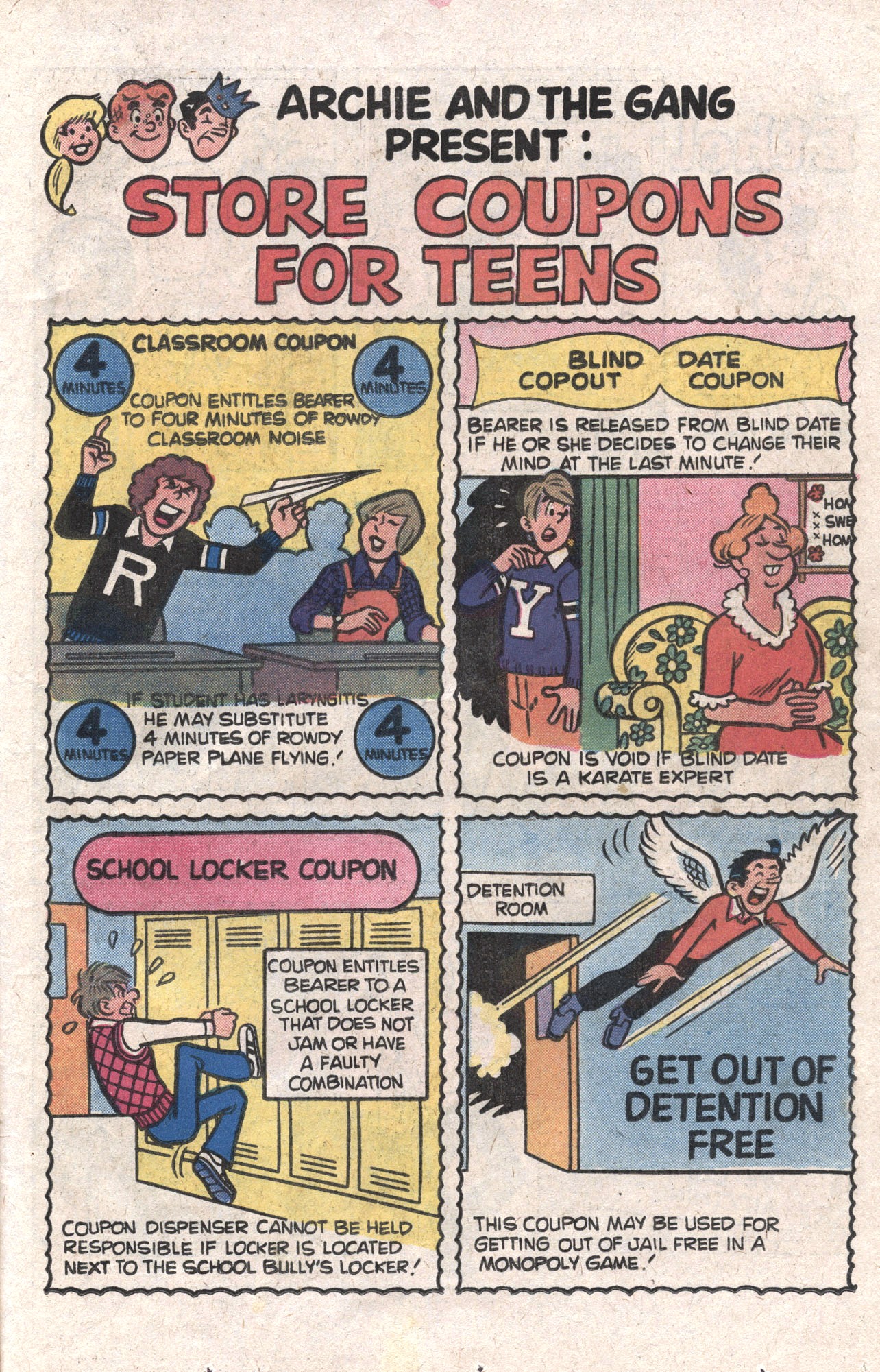 Read online Archie's Joke Book Magazine comic -  Issue #255 - 23