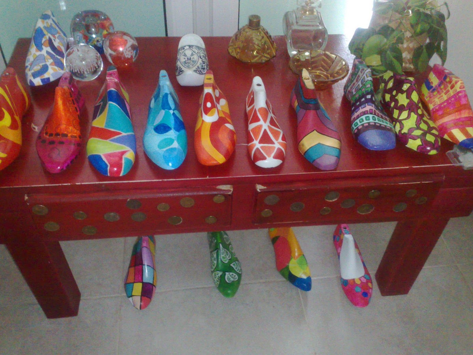+VINTOUCH+ MUEBLES ,RECICLADOS ,PINTADOS A MANO : HORMAS DE ZAPATOS