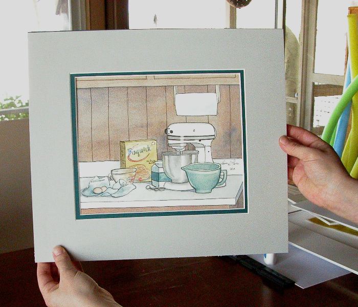 For Art S Sake How To Attach Artwork Or Photos Matboard And How To Attach Artwork Or Photos