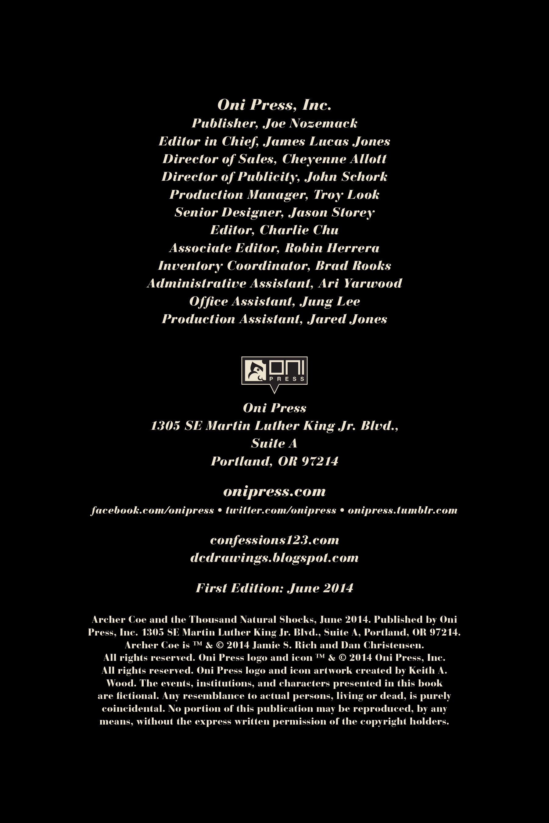 Read online Archer Coe and the Thousand Natural Shocks comic -  Issue #8 - 2