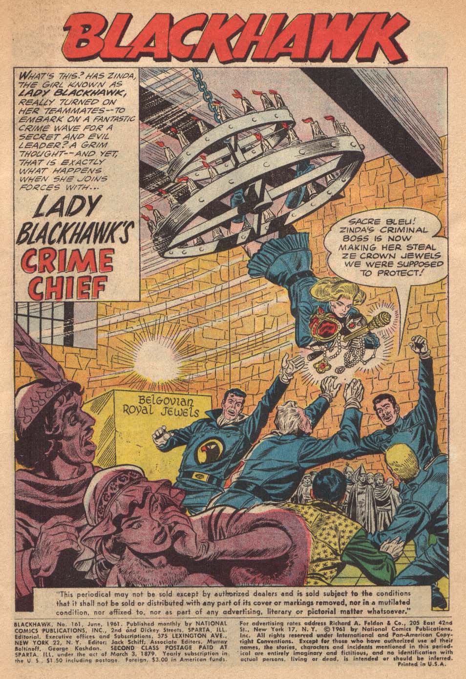 Read online Blackhawk (1957) comic -  Issue #161 - 2