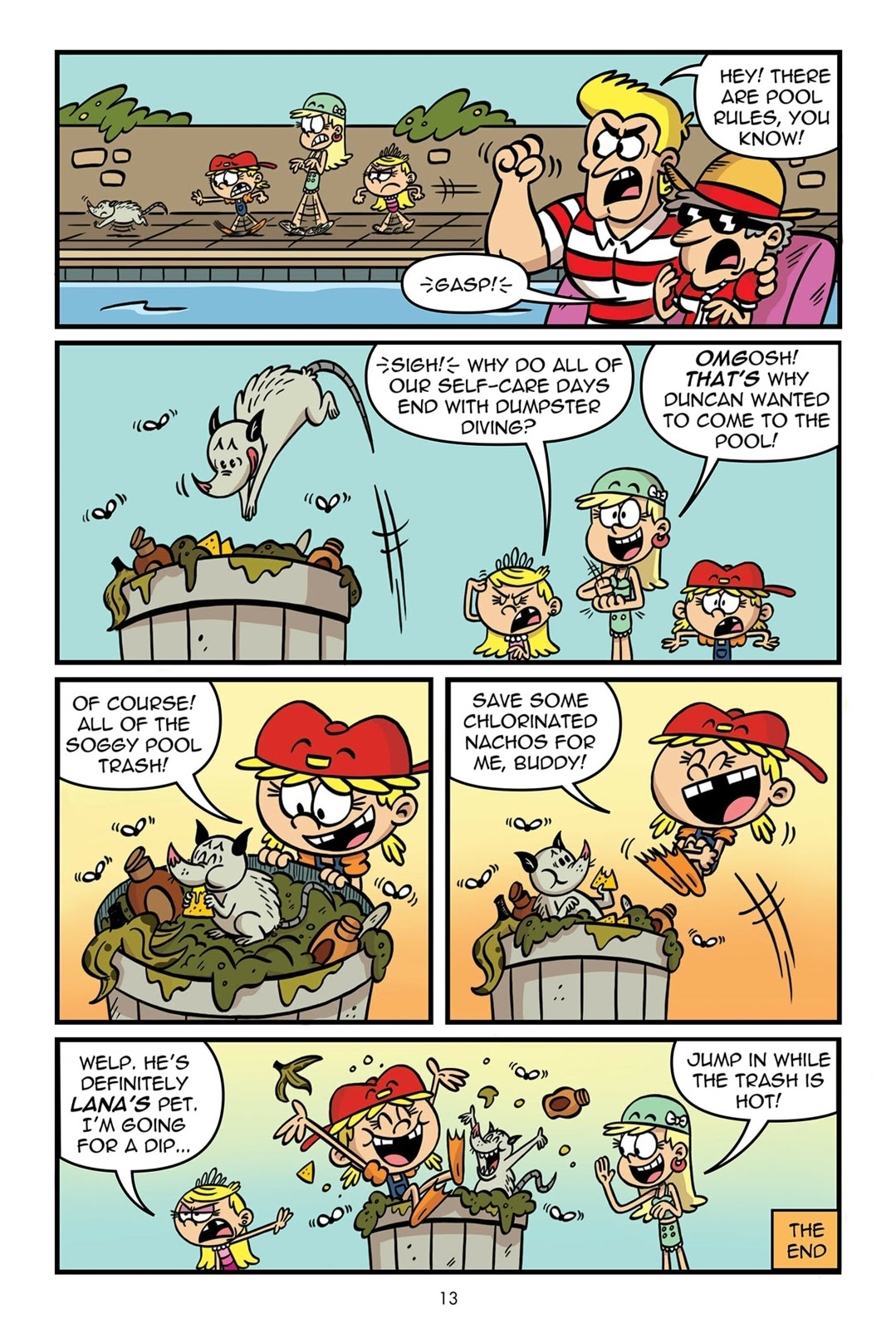 Read online The Loud House Summer Special comic -  Issue # Full - 14