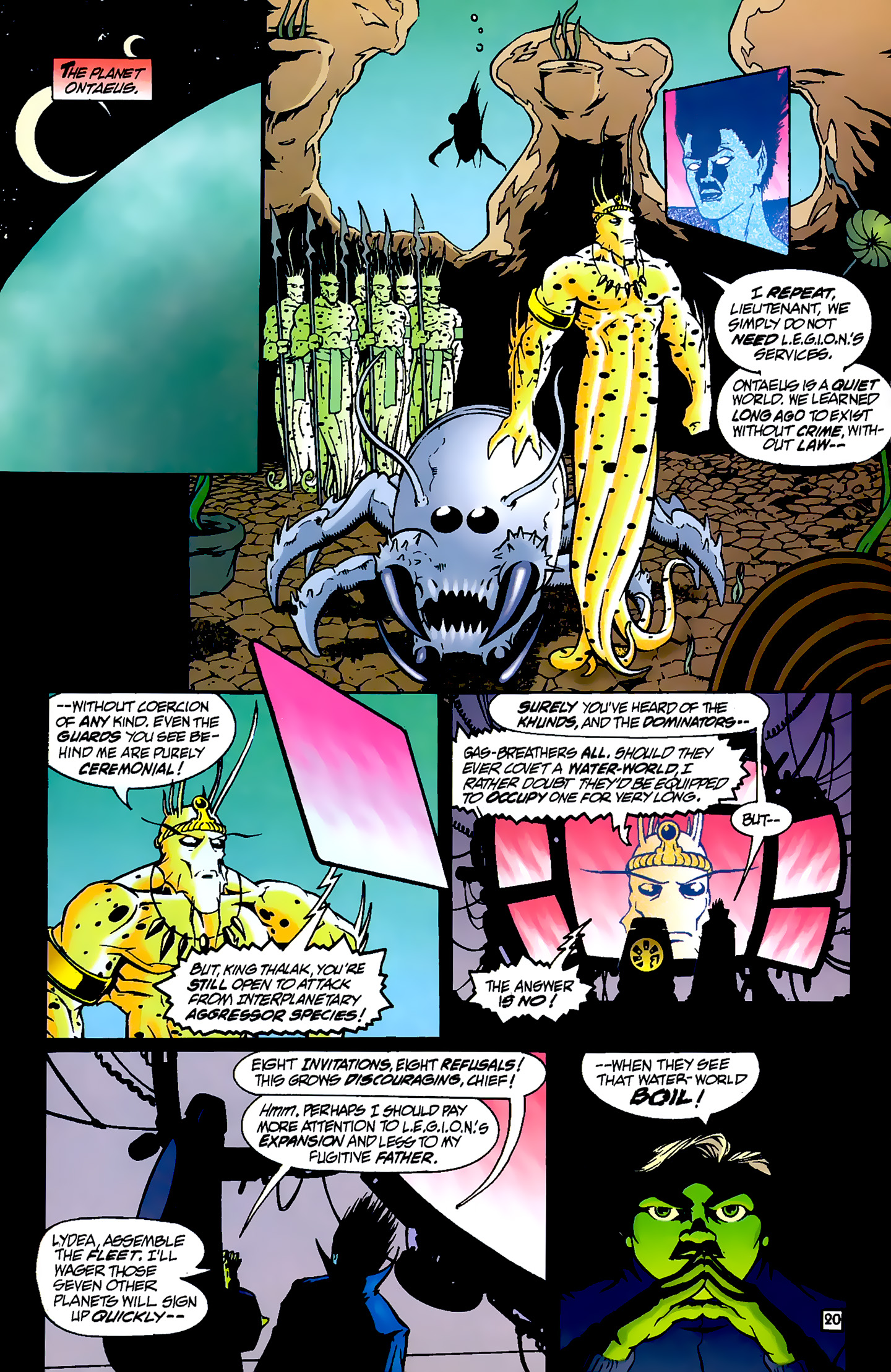 Read online R.E.B.E.L.S. '94 comic -  Issue #3 - 21