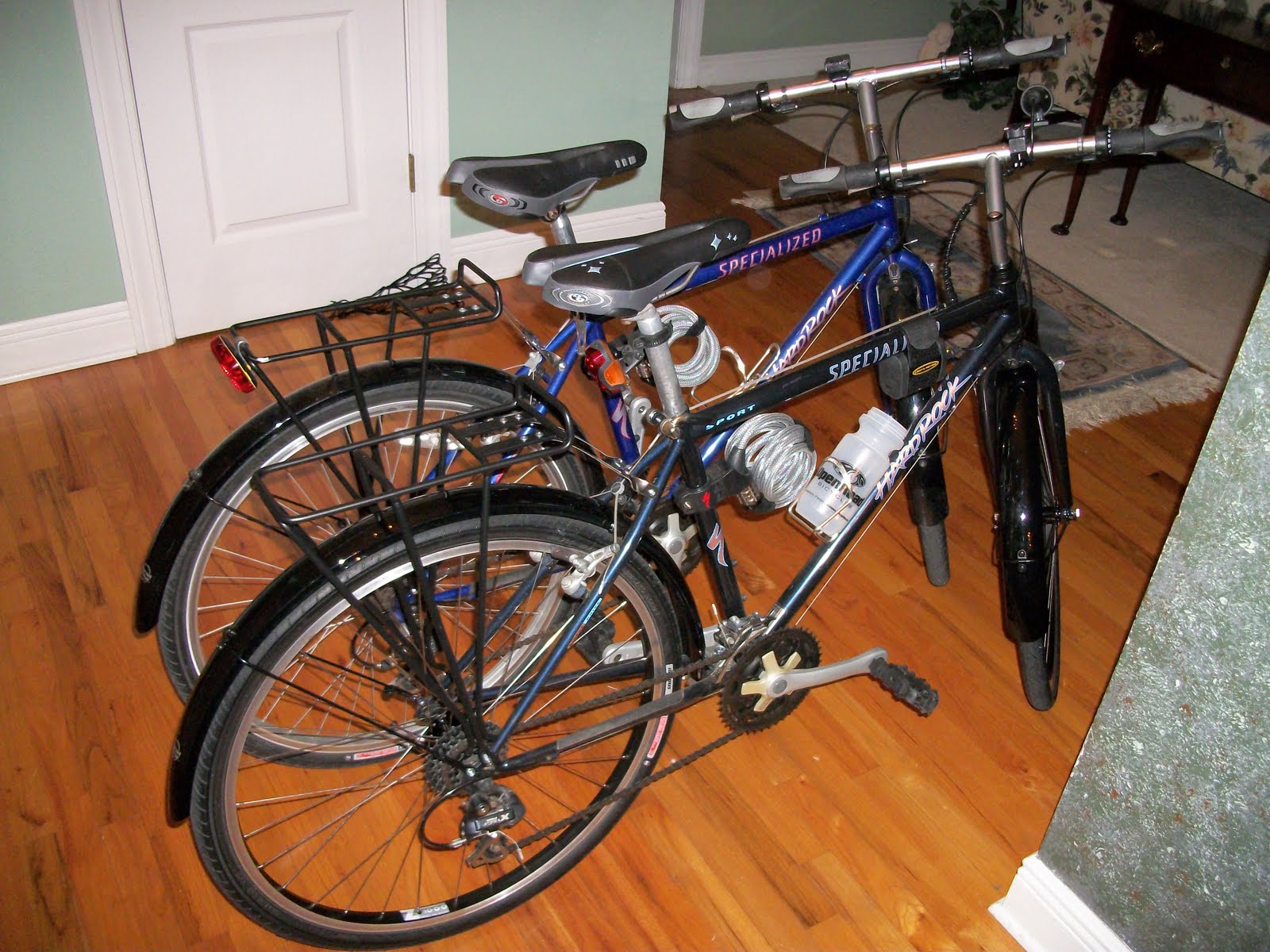 SteelRider2 Both commuter bikes are ready to roll