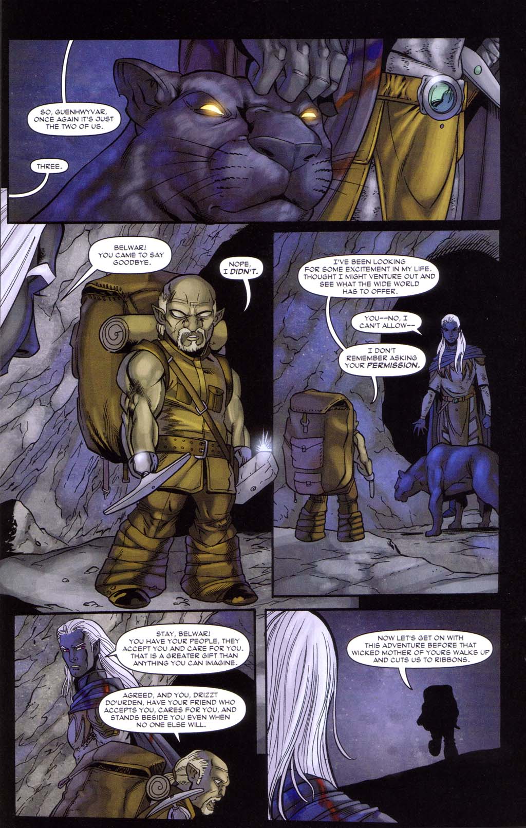 Read online Forgotten Realms: Exile comic -  Issue #2 - 19