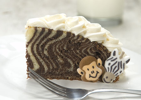 Be DifferentAct Normal: Zebra Cake