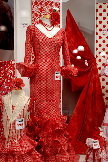 Siviglia Ragazza Scarpe da Ballo Flamenco o Una Donna Danka Rosso Taille 35